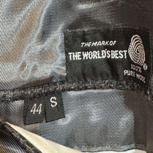 Tweed Windowpane Wool Sport Coat—André Villard Paris 44S Vintage Hungary - Picture 7 of 15